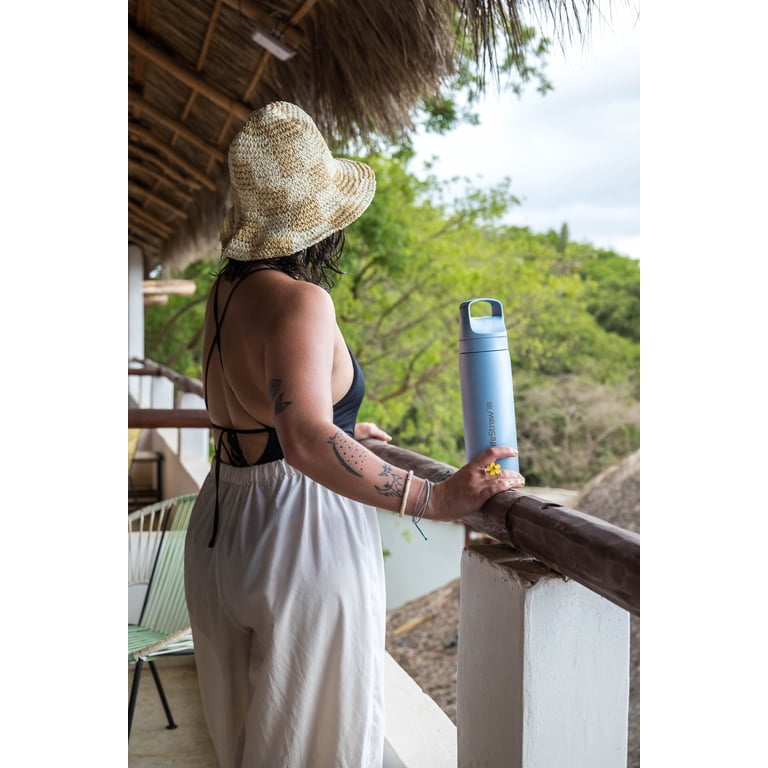 LifeStraw, Water Filter Bottle, 18oz, Kyoto Orange - Walmart.com