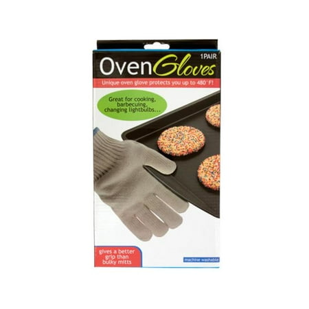 

Bulk Buys OF670-10 Heat Resistant Oven Gloves 10 Piece -Pack of 10