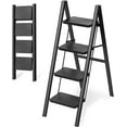 thumbnail image 1 of Step Ladder Folding Stool for Adults Small Foldable Closet Step Stool Lightweight for Home Kitchen lbs Capacity With Slip Wide Pedal, 1 of 7
