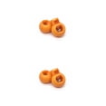 thumbnail image 3 of Tapones de cordón ajuste de palancas de extremo de bloqueo Ounissouiy 2 uds accesorios de cierre botón de ropa Naranja 2Conjunto, 3 of 6