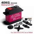 thumbnail image 2 of Waterproof Servo 40Kg High Torque Metal Gear Digital Servo for 1:8/1:10/1:12 RC Car Robot 270, 2 of 5