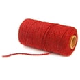 thumbnail image 4 of Baohd Corde Macramé Rustique 2mm 100m Corde Torsadée en Coton Coloré DIY Art Craft U Rouge Vin 1Set, 4 of 6