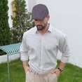 thumbnail image 5 of Newsboy Cap for Men 100% Cotton Mens Flat Hats Newsies Hat Classic Irish Gatsby Ivy Cabbie Golf Hats 1pcs, 5 of 6