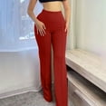 thumbnail image 2 of Edvintorg Pants for Woman 2025 Summer Business Office Lady High Waist Long Elegant Work Pants All-Match Female Trousers, 2 of 6