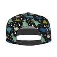 thumbnail image 2 of Kdxio Dinosaur Print Snapback Hat for Men Women,Adjustable Baseball Cap, 2 of 7