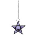 thumbnail image 1 of Farol colgante de estrella decorativo, portavelas de cristal para decoración del hogar, jardín y patio, 1 of 8