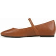 thumbnail image 3 of Vionic Women's Alameda Mary Janes Flat Tan Brown Leather 10W, 3 of 5