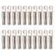 thumbnail image 2 of Pesas de barril de pesca, 20 piezas Conector de pesca giratorios Conector de rodamiento rodante de pesca Aparejos de pesca resistentes y resistentes, 2 of 8