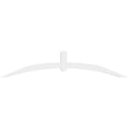 thumbnail image 2 of 84"W x 17 1/2"H x 4"D x 4"F, 5/12 Pitch, Archdale Architectural Grade PVC Gable Bracket, 2 of 8