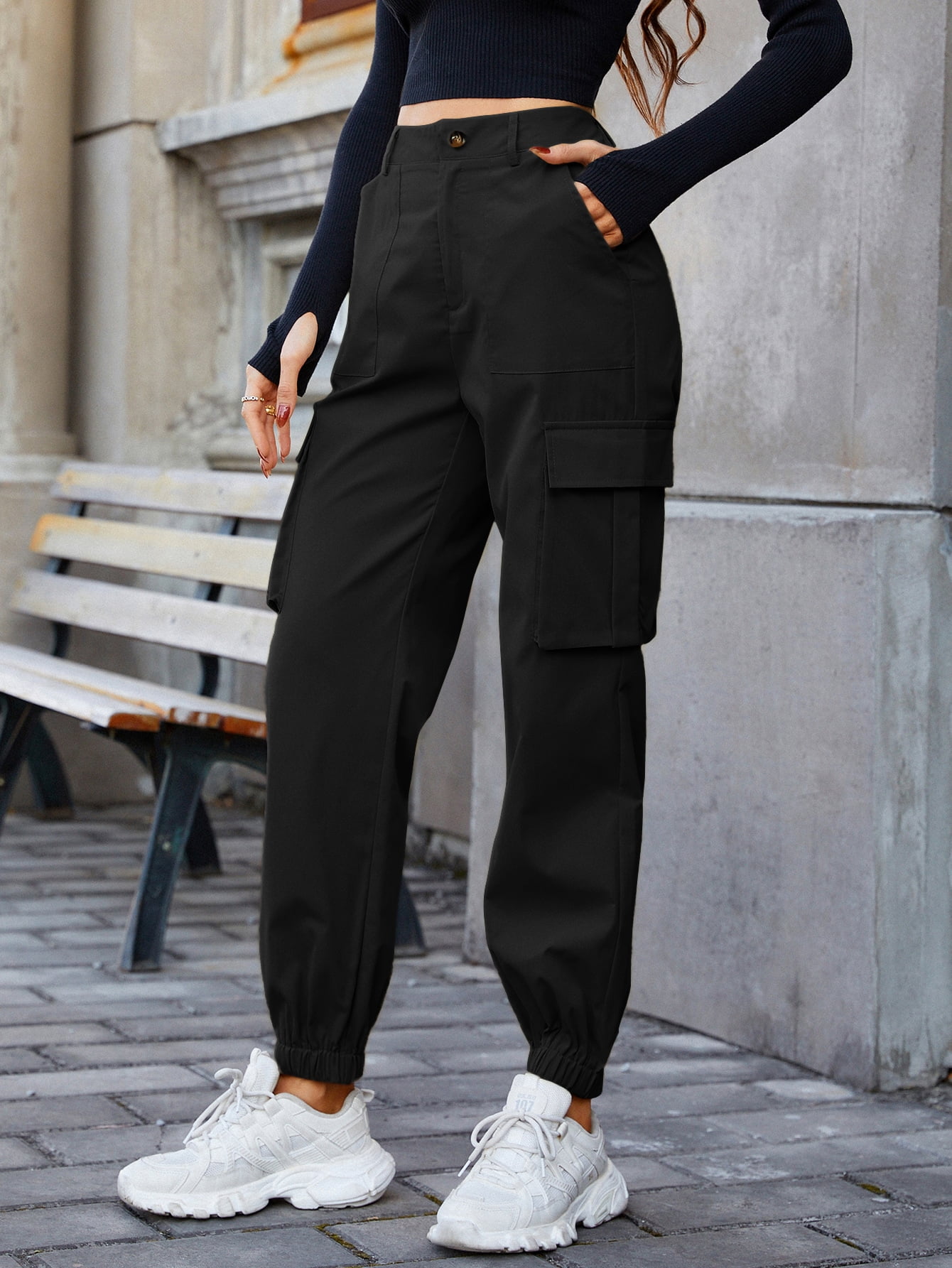 black cargo pants women