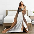 thumbnail image 5 of Shemar Moore Blanket Soft Flannel Fleece Throw Blanket Pattern Warm Plush Blankets 60"x50", 5 of 6