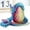 RYB, variant on 3pcs/Set 3D Printed Dragon Egg Model,Flexible Animals Toy Statue,Movable Joints Little Dragon Inside The Egg,Home Office Fish Tank Decor,Festival Gifts toco,Fidget Toys (Suit A)