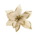 thumbnail image 1 of Flor de Poinsettia de navidad, adorno de árbol de navidad con purpurina, flor falsa, decoración de día de fiesta, 1 of 4