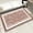 Brick Red, variant on TECHVIDA Bathroom Rugs,Non-Slip Ultra Soft Bath Mat,Soft Absorbent Bathroom Rug,Machine Washable,(18"x26", Light Gray)