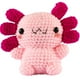 thumbnail image 1 of Ajolote de peluche tejido Esponjoso de Estambre | Despojo & Esponjoso (Rosa) Despojo & Esponjoso Chibi Ajolotito, 1 of 7
