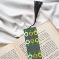 thumbnail image 6 of Kdxio Spring St Patrick’S Day Irish Gnomes Print Metal Tassel Bookmarks,Perfect Gift for Art Lovers and Bookworms Metal Bookmarks for Women, 6 of 8