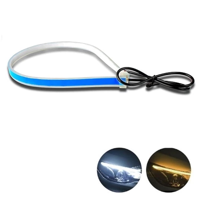 1 Par Tuvo Led Luz Diurna Para Auto Coche 60cm Impermeable Dara Baby A0029