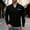 Blue, variant on Mens Fashion Shirts Long Sleeve Quarter Button T Shirts V-Neck Casual Shirts Solid Colour Tops Blue XXXL(XXXL)