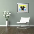 thumbnail image 3 of Trademark Fine Art "Fiesta" Canvas Art by Dean Russo White Matte, Silver Frame, 3 of 4