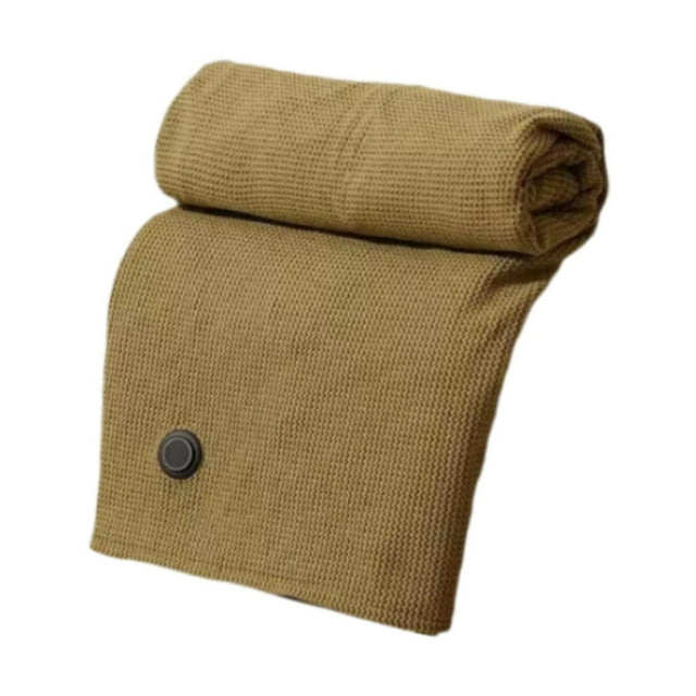 Luzkey Heated Shawl Wraps Knitted Electric Heated Blanket for Bedroom Couch Winter Home Green