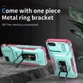 thumbnail image 2 of Funda para GANGXUN iPhone SE 2020/2022 - Soporte metálico, Función magnética, Verde, 2 of 6