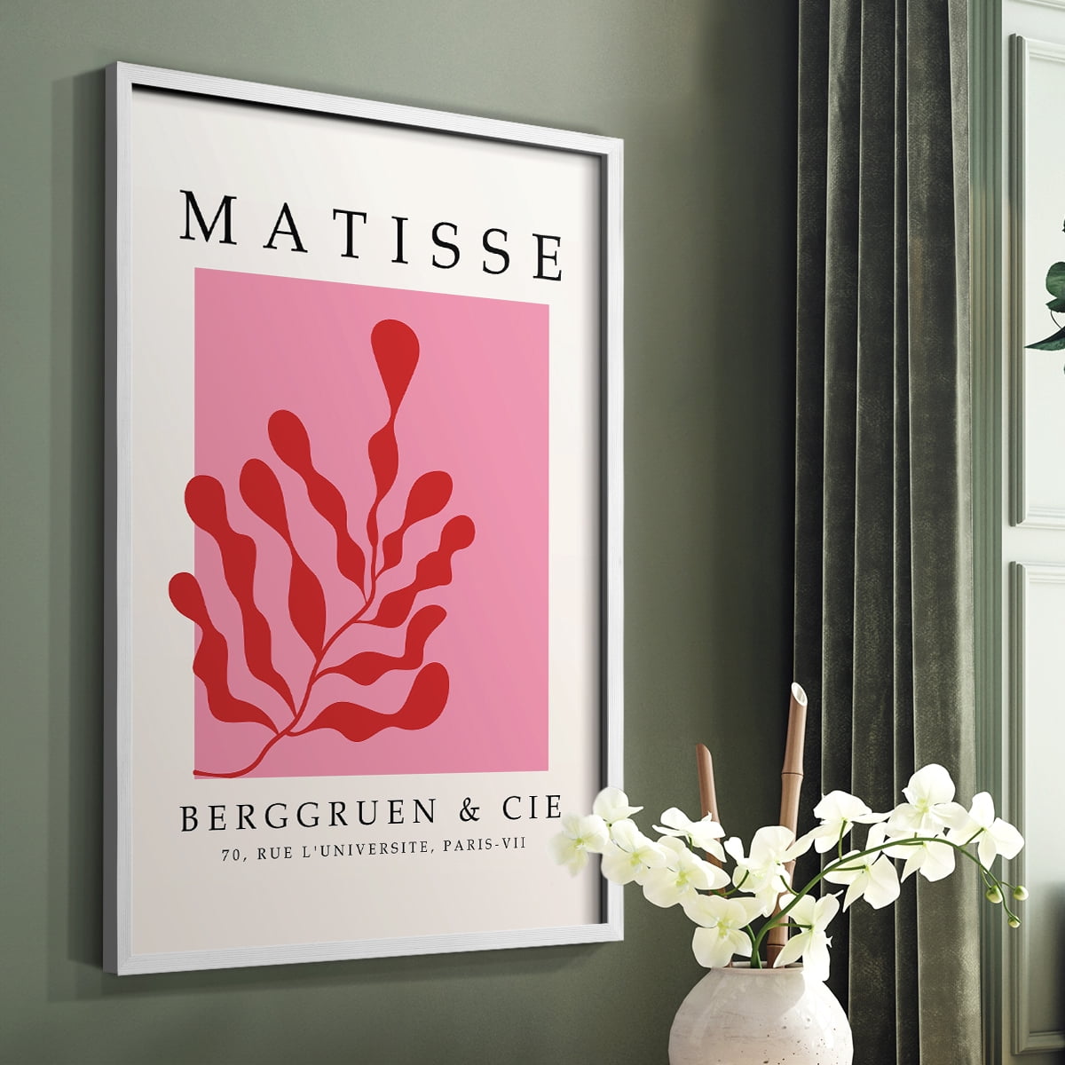 Matisse XLVI Framed Print - Solid Wood