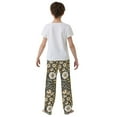 thumbnail image 5 of FORMRS Kids Pajama Pants with Pockets Size 6-8Y Boys Lounge Sleep Bottoms, Floral Wilderness Pattern, 5 of 8