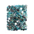 thumbnail image 3 of CHUANK Perles John 400 Pcs 12mm (SS50) / Strass Ronds en Acrylique Bleu Royal à Dos Plat, 3 of 5