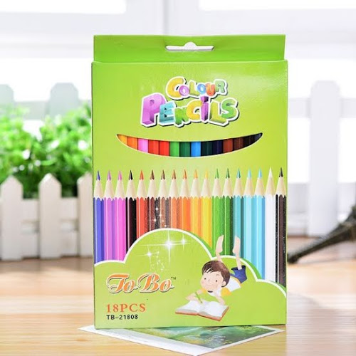 MindWare's Colored Pencils: Set of 18 - Creative Activities - 1 Piece