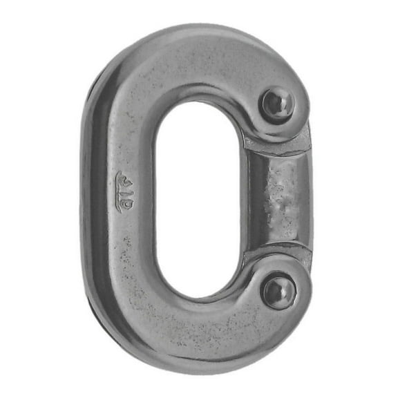 Stainless Steel 316 1/4" (6mm) Chain Connecting Link Marine Grade Connector