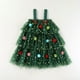 thumbnail image 2 of Vestido de tutú navideño 2025 para niña con estampado completo de árbol de Navidad, trajes de fiesta familiar de Año Nuevo, vestidos, vestido lencero de 1 a 4 años, 2 of 4