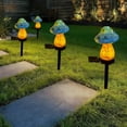 thumbnail image 5 of YiJuHui Solar Powered LED Mushroom Lights Outdoor, Waterproof Garden Stake Lights with Auto On/Off, Resin Fairy Lawn Decor for Pathway Patio Yard Landscape Lighting, 5 of 6