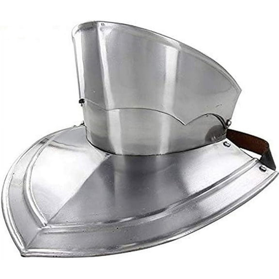 Medieval Gothic Revival 18g Bevor Neck Armor