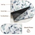 thumbnail image 6 of Non-Slip Rug Pad Rugs Watercolor Gradient Blue Leaves Rectangle Area Rugs 3x5Ft Soft Carpet Pads for Living Room Kids Room, Retro Country Plants, 6 of 9