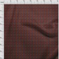 thumbnail image 3 of oneOone Viscose Chiffon Fabric Leaves & Floral Block Printed Craft Fabric BTY 42 Inch Wide, 3 of 4