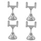 thumbnail image 5 of TEHAUX 4Ud Soportes Metálicos En Forma De U Para Carteles De Versátiles Para Eventos, 5 of 8