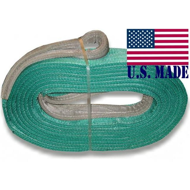 Sangle de Récupération Méga Fabriquée aux États-Unis 6 Pouces X 30 Pieds Deux Plis (Récupération Tout-Terrain)