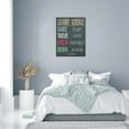 thumbnail image 2 of Laundry Room Wall Decor Canvas Art Black Laundry Schedule Prints Sign Painting Laundry Rules Accessories Pictures Framed Artwork Home Decorations for Bathroom 12"x16", 2 of 6