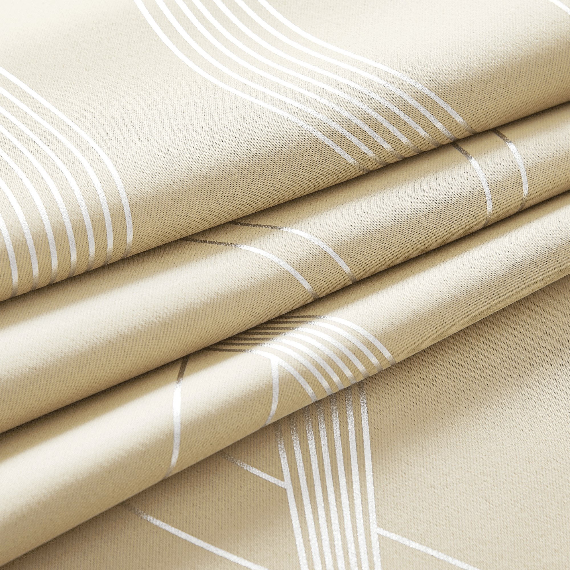 NICETOWN Thermal Blackout Curtains Privacy Shaded Darkening Grommet Window Curtains Draperies for Bedroom and Living Room, Biscotti Beige, 52 W x 54 L, 2 Panels
