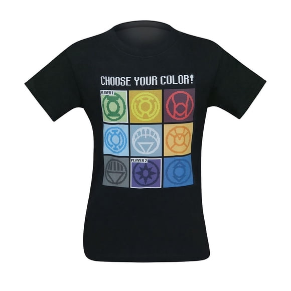Green Lantern Choose Your Color Men's T-Shirt-Men's 2XLarge