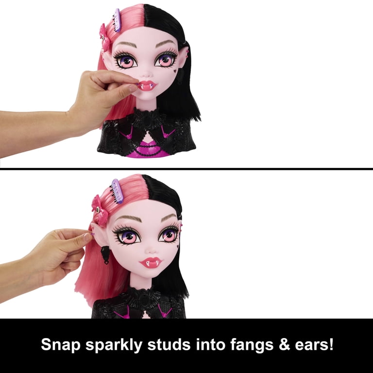 Monster High Draculaura Styling Head, 25+ Accessories photo 3