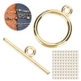thumbnail image 3 of Jewelry Toggle Clasp, Durable OT Clasps  for Clothing Decoration for Handicrafts Making, 3 of 8