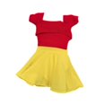 thumbnail image 2 of 1/6 Plimed sigue, ropa de disfraz de cosplay de moda elegante, muñeca en miniatura amarillo rojo, 2 of 9