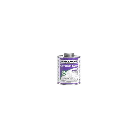 Weld-On 10872 PC-64 PVC Pipe Primer Conditioner, Purple, Qt. - Quantity 1
