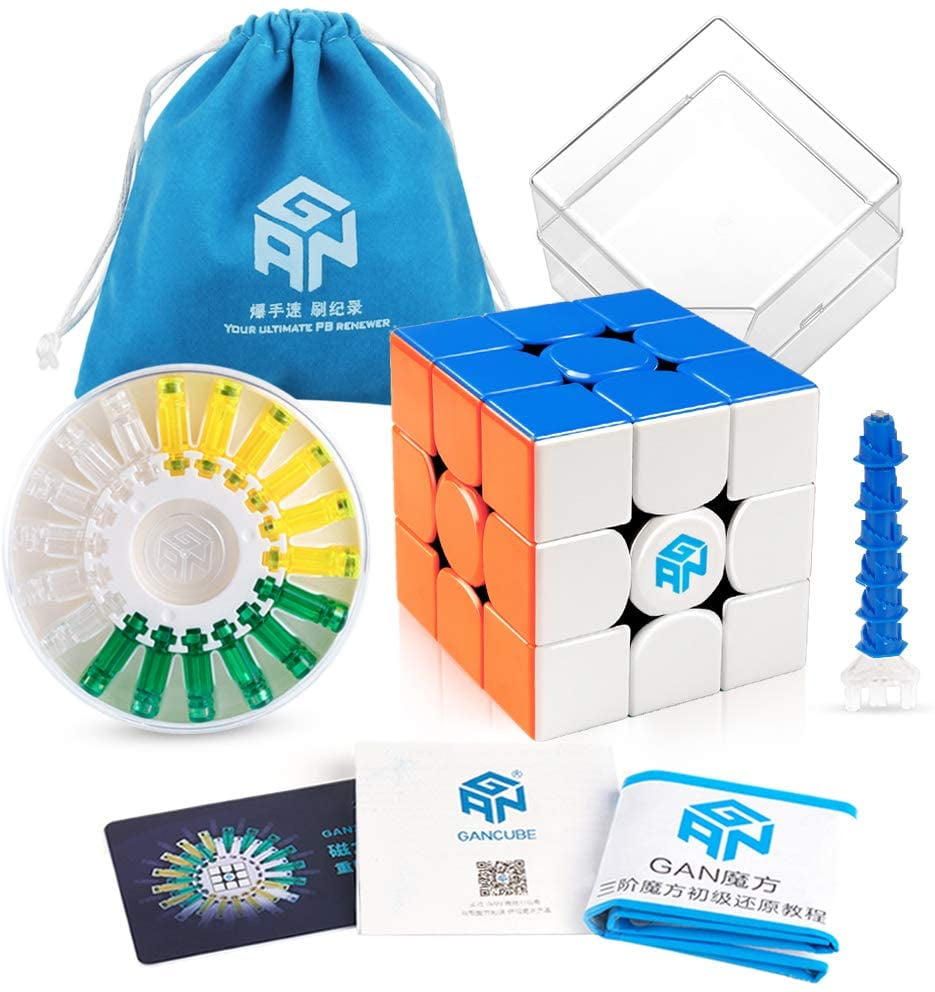 GAN 356X Magnetic Magic Speed Cube 3x3 Stickerless IPG V5 Intelligence Toys Gift