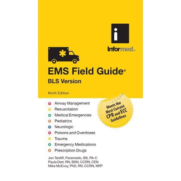 Pre-Owned EMS Field Guide, BLS Version, 9781284321029, 1284321029, Paperback, 9 edition