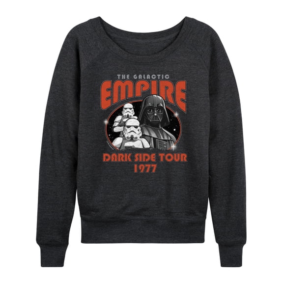 Star Wars - Empire Rock Tee - Women's French Terry Pullover Long Sleeve Shirt