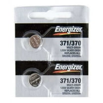 Energizer 371 / 370 - SR920 Silver Oxide Button Battery 1.55V - 2 Pack + 30% Off!