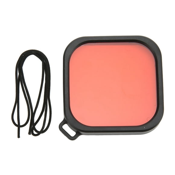 Dive Housing Filter, Correct Color Waterproof Case Dive Filter High Hardness Portable For Action Camera Red Filter