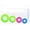 22 Inches, variant on Inflatable Pool Floats, 19.7 Inches Neon Swim Tubes for Adults Ring Pool Floaties Bulk for Beach, Summer, Holiday, Bachelorette Party Decorations(Random Color)